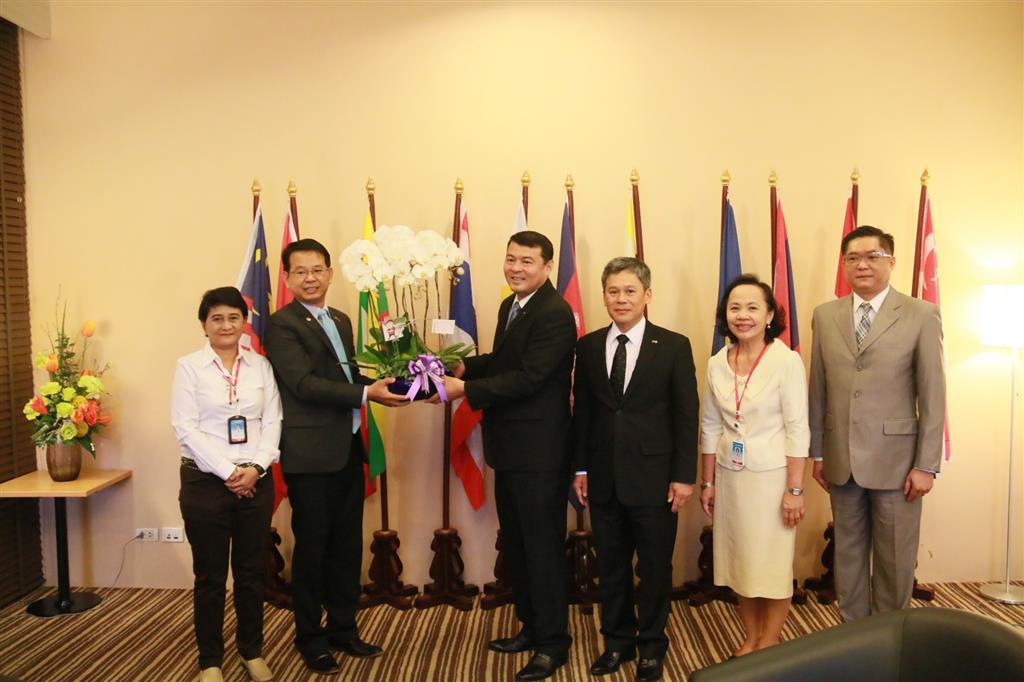 ผู้แทนสำนักงานเศรษฐกิจและวัฒนธรรมไทเปประจำประเทศไทย แสดงความยินดีในโอกาสรับตำแหน่งอธิบดี DSI