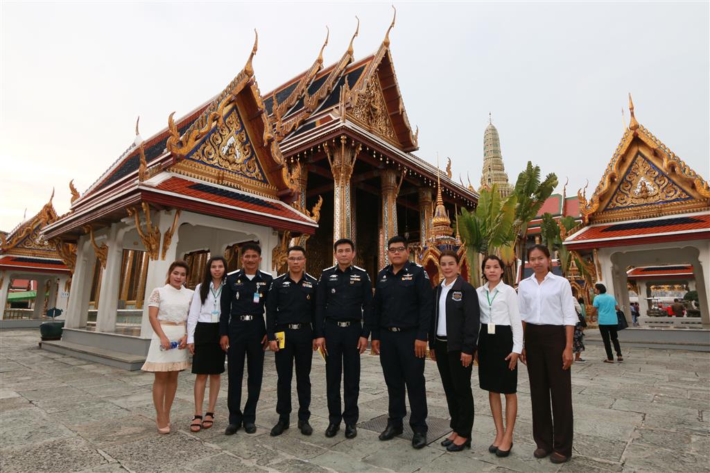 DSI ร่วมพิธีเจริญพระพุทธมนต์เฉลิมพระเกียรติฯ ณ พระอุโบสถ วัดพระแก้ว