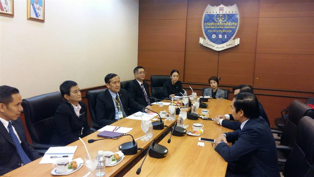 Newly-Posted Counselor of the Vietnamese Embassy in Bangkok visited the DSI