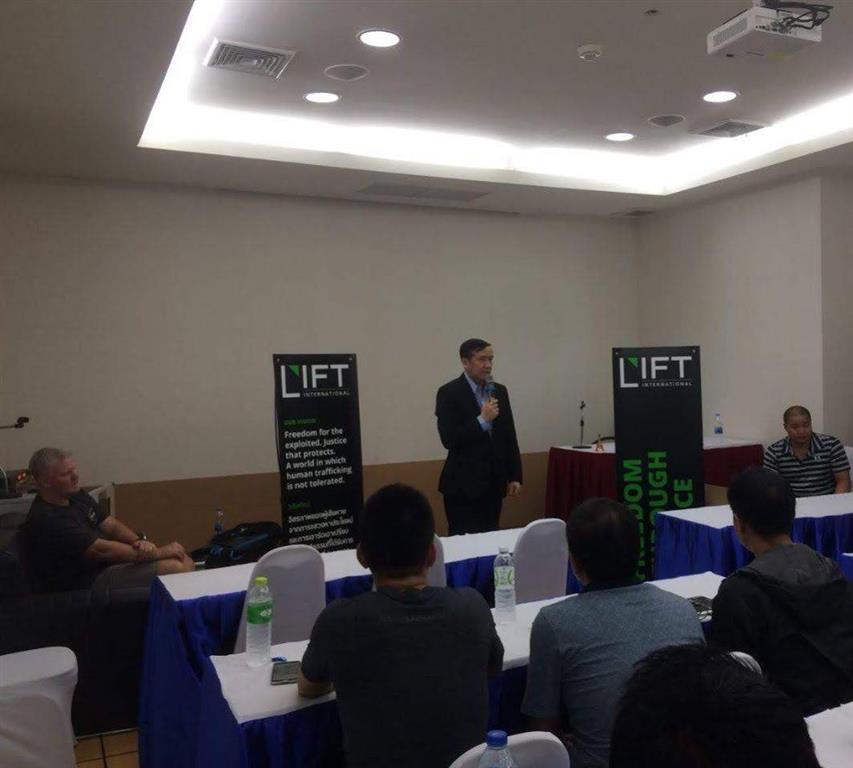 กสพ.ร่วมกับองค์กร LIFT International จัดการฝึกอบรมหลักสูตรการสะกดรอยทางกายภาพ Physical Surveillance Training 