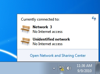 วิธีแก้ Windows7 เล่นอินเตอร์เน็ตไม่ได้ Unidentified Network_001