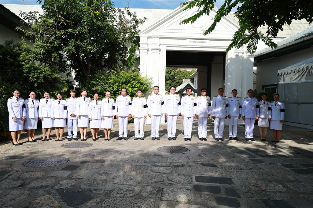 กรมสอบสวนคดีพิเศษ ร่วมเฝ้าฯ ในพระพิธีธรรมสวดพระอภิธรรมพระศพ สมเด็จพระเจ้าลูกเธอ เจ้าฟ้าพัชรกิติยาภา นเรนทิราเทพยวดี กรมหลวงราชสาริณีสิริพัชร มหาวัชรราชธิดา 