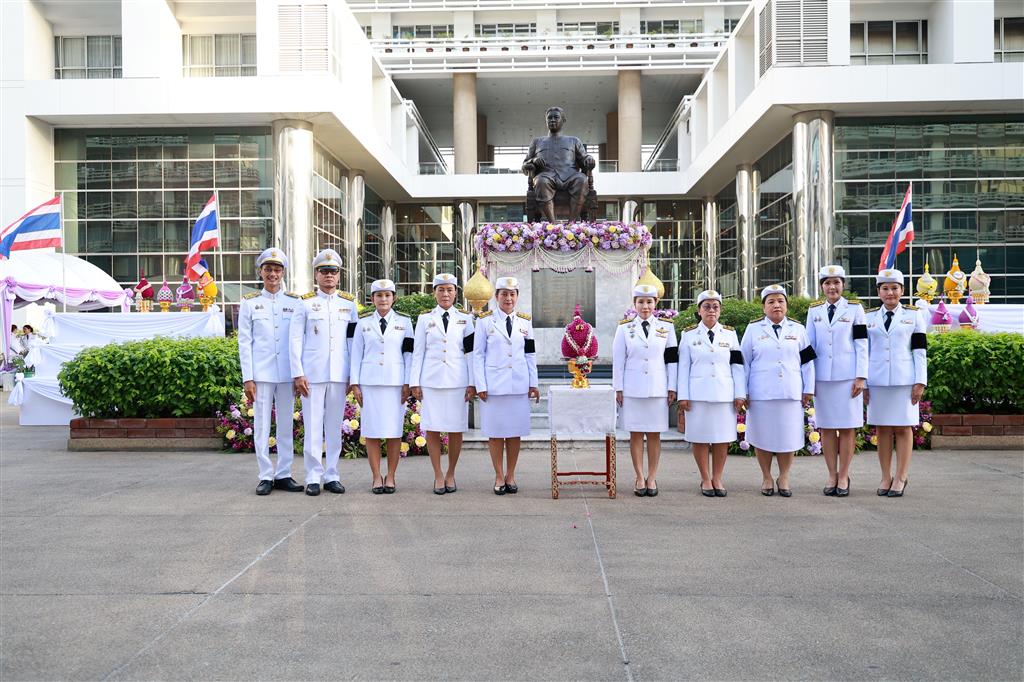 กรมสอบสวนคดีพิเศษ เข้าร่วมพิธีวางพานพุ่มดอกไม้ “วันกิติยากร”