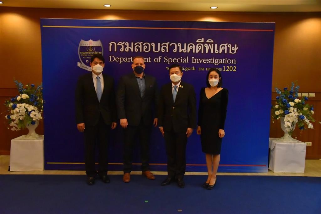 Mr. Rob Abrams เจ้าหน้าที่ จาก APAC Legal, Law Enforcement Outreach, Meta Platforms, Inc. (Facebook) เข้าเยี่ยมคารวะอธิบดีกรมสอบสวนคดีพิเศษ