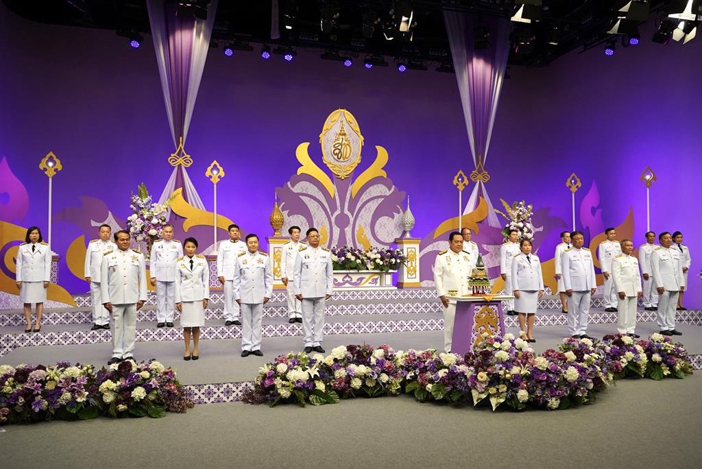 กรมสอบสวนคดีพิเศษ ร่วมบันทึกเทปโทรทัศน์ถวายพระพร สมเด็จพระนางเจ้าสุทิดา พัชรสุธาพิมลลักษณ พระบรมราชินี เนื่องในโอกาสวันเฉลิมพระชนมพรรษา 3 มิถุนายน 2568