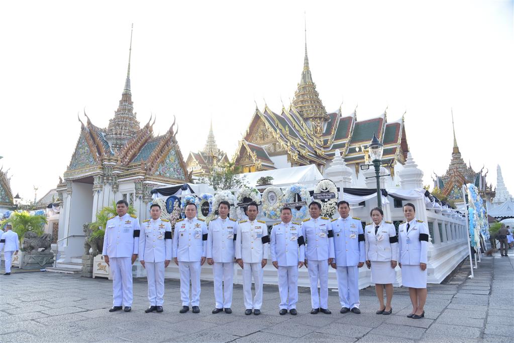 กรมสอบสวนคดีพิเศษ ร่วมเฝ้าฯ ในพระพิธีธรรมสวดพระอภิธรรมพระบรมศพ สมเด็จพระนางเจ้าสิริกิติ์ พระบรมราชินีนาถ พระบรมราชชนนีพันปีหลวง