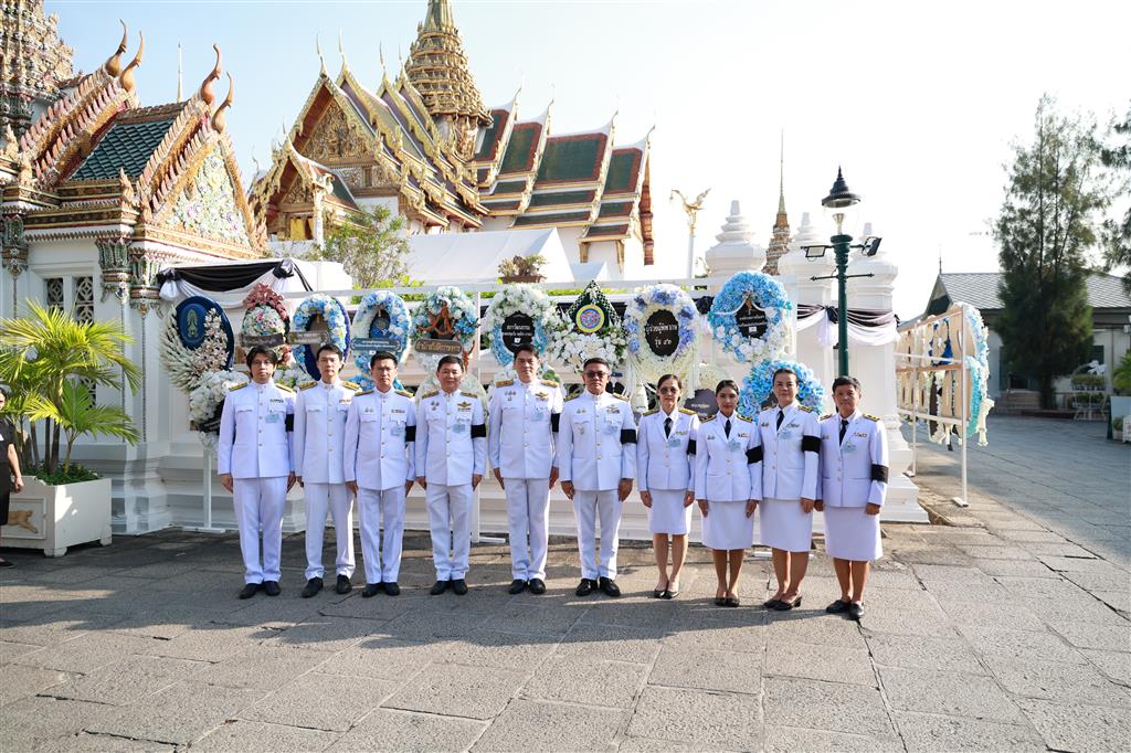 กรมสอบสวนคดีพิเศษ ร่วมเฝ้าฯ ในพระพิธีธรรมสวดพระอภิธรรมพระบรมศพ สมเด็จพระนางเจ้าสิริกิติ์ พระบรมราชินีนาถ พระบรมราชชนนีพันปีหลวง