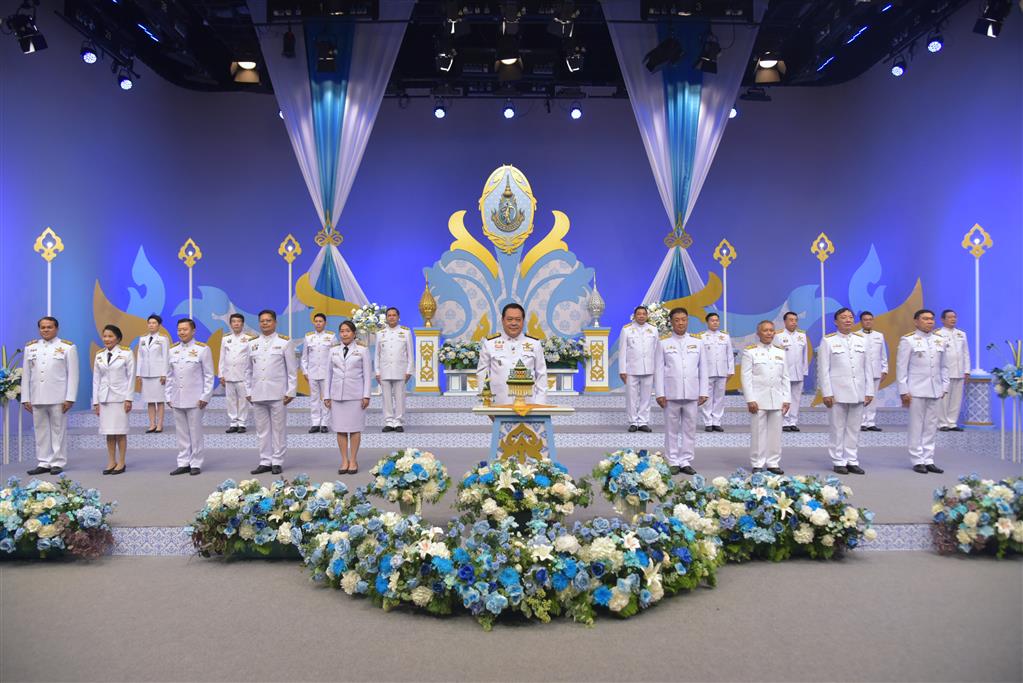 กรมสอบสวนคดีพิเศษ ร่วมบันทึกเทปโทรทัศน์ถวายพระพรชัยมงคล เนื่องในโอกาสวันเฉลิมพระชนมพรรษาสมเด็จพระนางเจ้าสิริกิติ์ พระบรมราชินีนาถ พระบรมราชชนนีพันปีหลวง 12 สิงหาคม 2568
