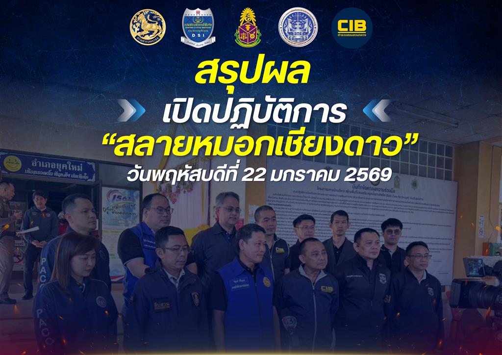 DSI ร่วมปฏิบัติการ “สลายหมอกเชียงดาว” ขยายผลปราบปรามขบวนการทุจริตให้คนต่างด้าวมีสิทธิอาศัยถาวรในประเทศไทย