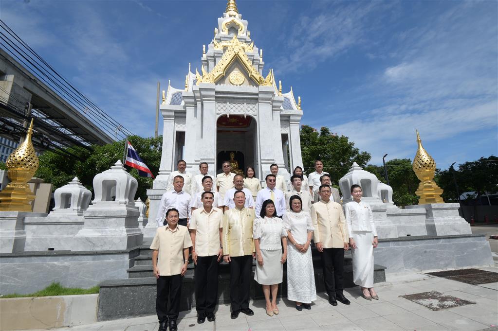 DSI ร่วมพิธีสมโภชและบวงสรวง “พระพุทธภูมิพลาภิบาลทศพลญาณมุนี” ณ กระทรวงยุติธรรม 