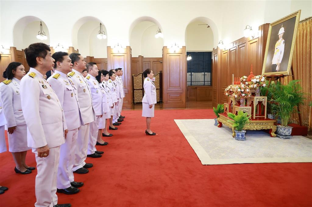 อธิบดีกรมสอบสวนคดีพิเศษ ร่วมลงนามถวายความอาลัย สมเด็จพระเจ้าลูกเธอ เจ้าฟ้าพัชรกิติยาภา นเรนทิราเทพยวดี กรมหลวงราชสาริณีสิริพัชร มหาวัชรราชธิดา