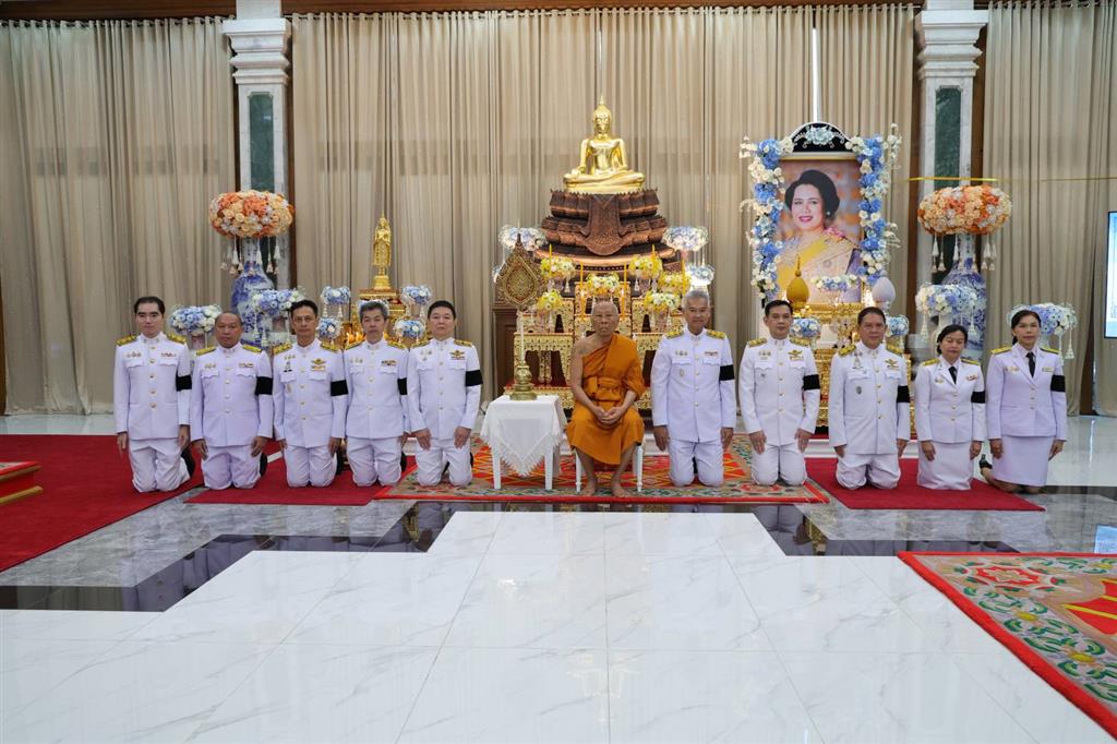 กรมสอบสวนคดีพิเศษจัดพิธีสวดพระพุทธมนต์อุทิศถวายพระราชกุศล แด่  สมเด็จพระนางเจ้าสิริกิติ์ พระบรมราชินีนาถ พระบรมราชชนนีพันปีหลวง